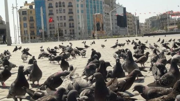 Taksim Meydanı, İşçi Bayramı'nda boş kaldı