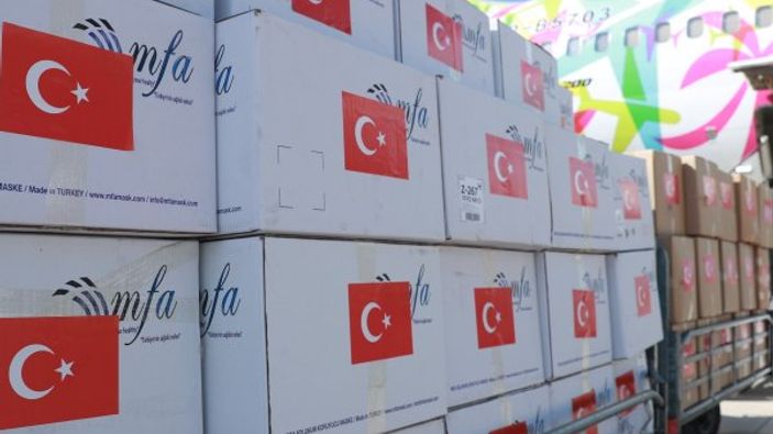 Türkiye’den Kazakistan’a tıbbi malzeme yardımı