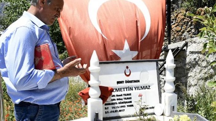 Şehit Necmettin Öğretmen'in acısı ilk günkü gibi taze