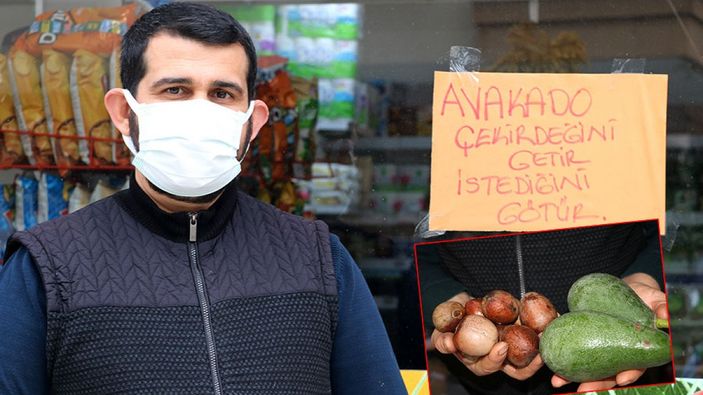 Alanya’da avokado çekirdeği ile alışveriş