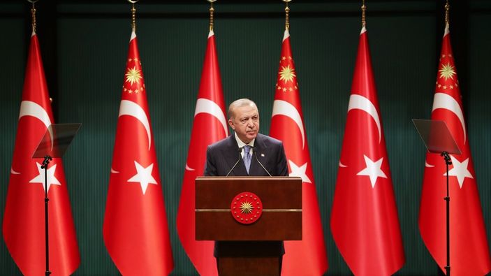 Cumhurbaşkanı Erdoğan: Kısa çalışma ödeneğini mart sonunda bitiriyoruz