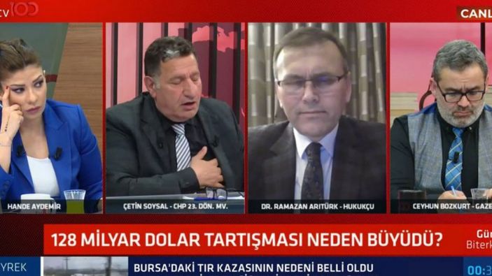 CHP’li eski vekil Çetin Soysal canlı yayında kriz geçirdi