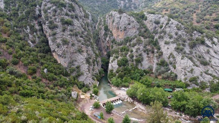 Kisecik Kanyonu görenleri hayran bırakıyor