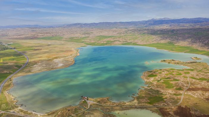 Sivas'ta efsanelere konu olan Tödürge Gölü koruma altına alındı
