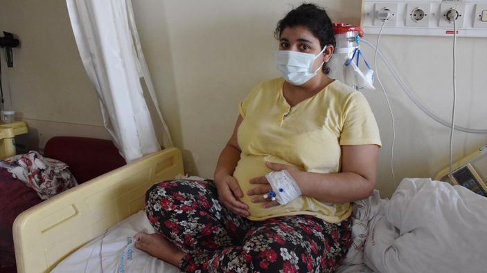 İzmir'de aşı olmayan hamile kadın, virüsü ağır atlattı: Herkese aşı olmasını öneriyorum