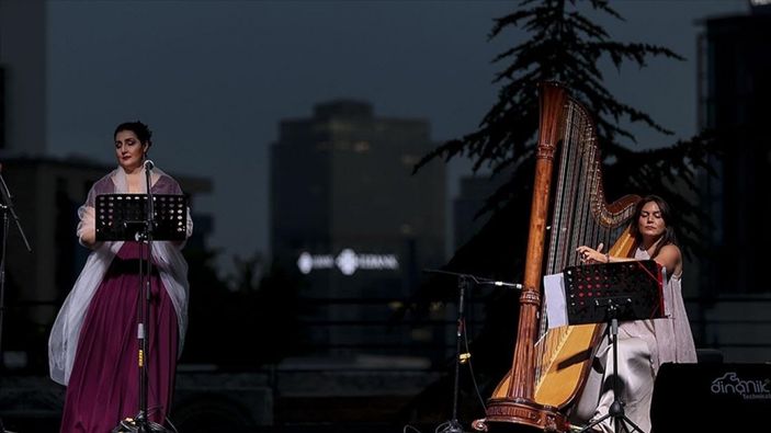 Tarihi Roma Hamamı, Trio Patara konserine ev sahipliği yaptı
