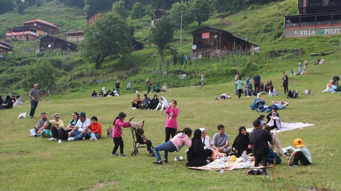 Ayder yaylasına Arap turist akını