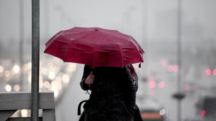 Meteoroloji'den 21 ile yağış ve fırtına uyarısı