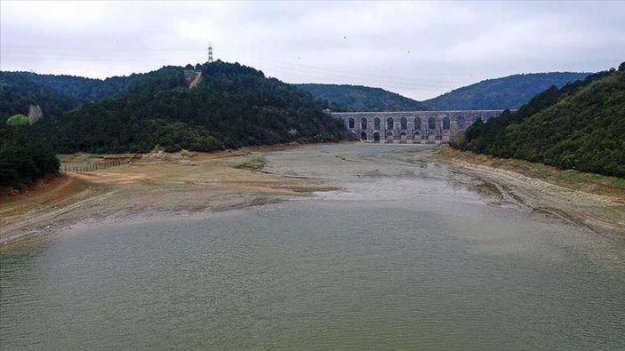 İstanbul’da barajların doluluk oranı yüzde 28 seviyesine düştü