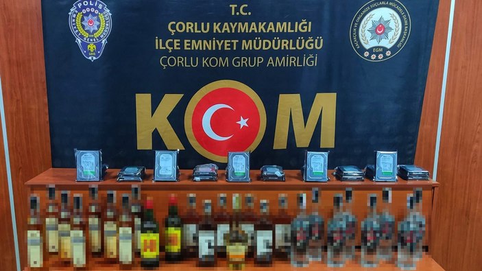 Bulgaristan'dan kaçak alkol! Edirne'de yakalandı