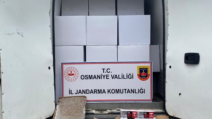 Osmaniye'de kaçakçılık operasyonu: Makaron ele geçirildi