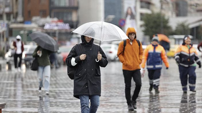 Meteoroloji'den 14 ile 'sarı' uyarı: Kuvvetli yağışa dikkat