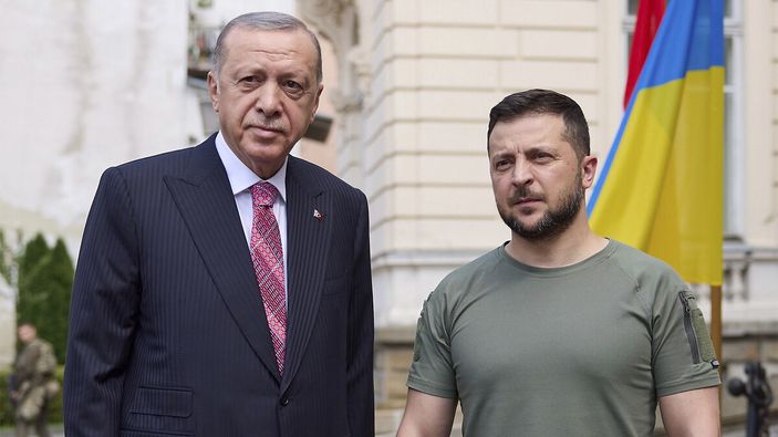 Cumhurbaşkanı Erdoğan, Vladimir Zelensky ile görüştü