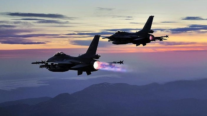 Irak'ın kuzeyine hava harekatı! 13 hedef imha edildi