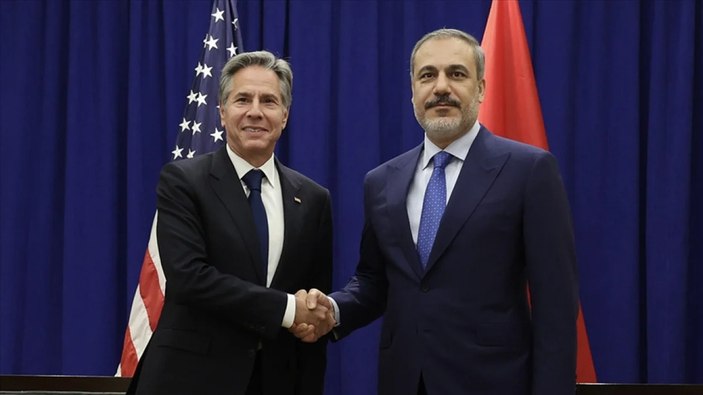 Hakan Fidan, ABD'li mevkidaşı Blinken ile görüştü
