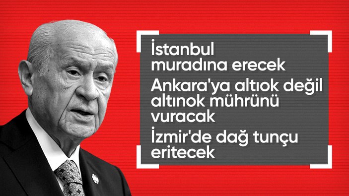 Devlet Bahçeli'den Cumhur İttifakı adaylarına tam destek açıklaması