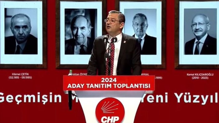 CHP aday tanıtım toplantısı düzenledi: Salon boş kaldı...