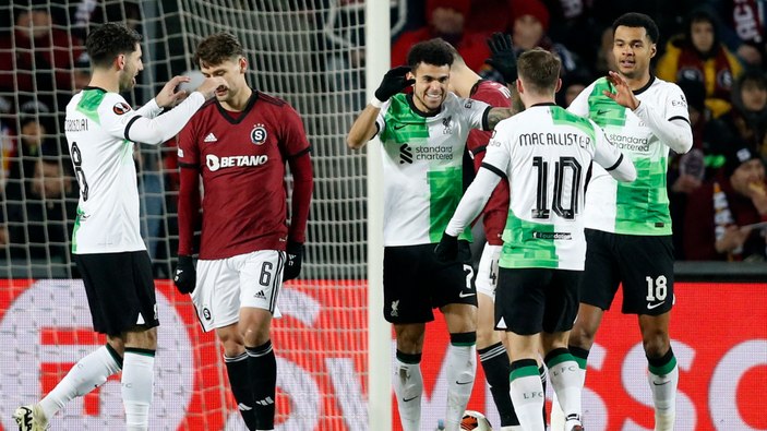 Liverpool, Sparta Prag'ı deplasmanda rahat yendi