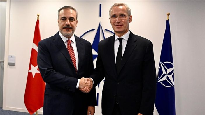 Dışişleri Bakanı Hakan Fidan, Stoltenberg ile görüştü