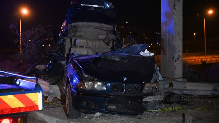 Ankara’da feci kaza: 4 ölü, 1 yaralı