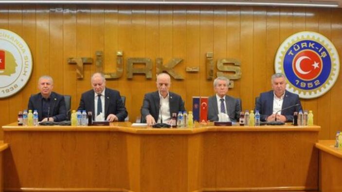 Asgari ücret toplantısı öncesi TÜRK-İŞ Başkanlar Kurulu toplandı