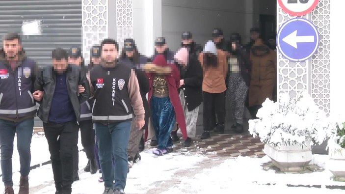 Kocaeli'de 12 milyon 385 bin liralık hırsızlık: 20 şüpheli yakalandı