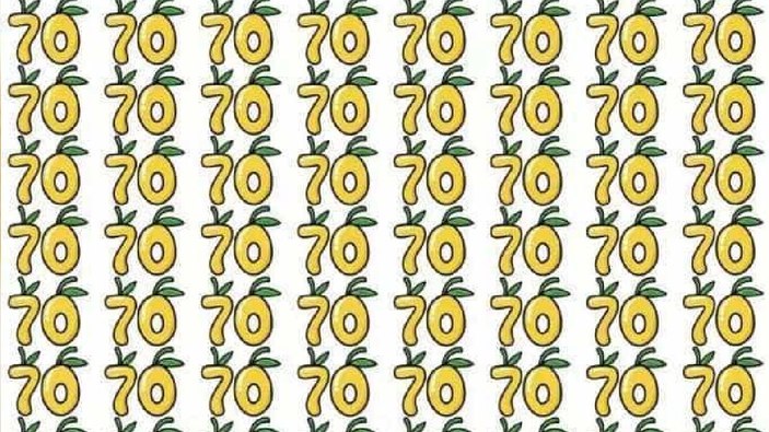 Bu Bulmaca Gözlerinizi Test Ediyor! 7 Saniyede 78’i Bulun
