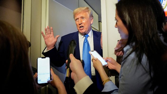Trump'tan, piyasalardaki tarife kaynaklı düşüşe "ilaç" benzetmesi