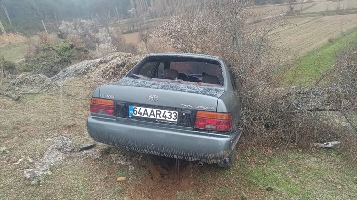 Uşak'ta kazada ölen sürücünün kafasından mermi çekirdeği çıktı