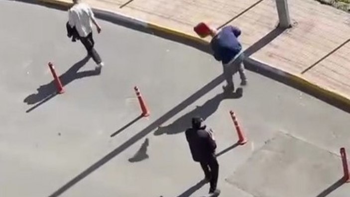 Karabük'te taş, duba ve bıçaklı saldırı