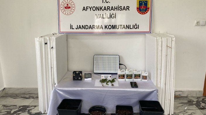 Afyonkarahisar'da uyuşturucu operasyonu