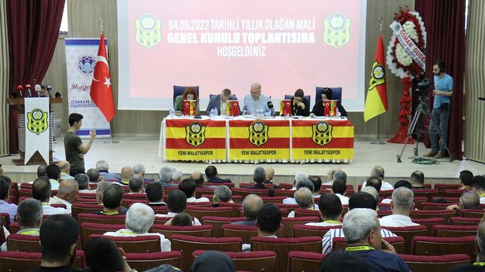 Yeni Malatyaspor'da 2022 yılı mali genel kurulu iptal edildi