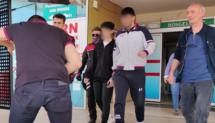 Bursa'da sosyal medya tartışmasında 14 yaşındaki çocuğu hastanelik eden 2 kişi tutuklandı