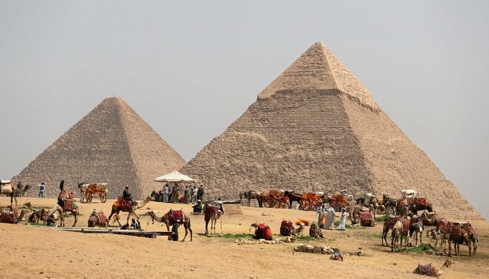 Bilim dünyasının gizemini çözemediği Mısır'daki piramitlerle ilgili yeni ipuçları ortaya çıktı