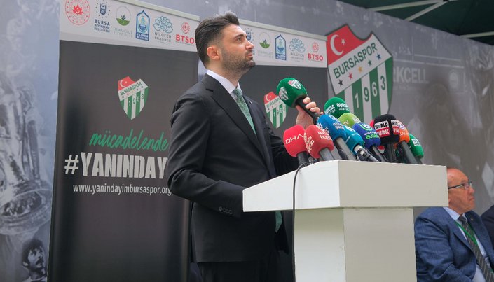 Bursaspor’un yeni başkanı Enes Çelik!