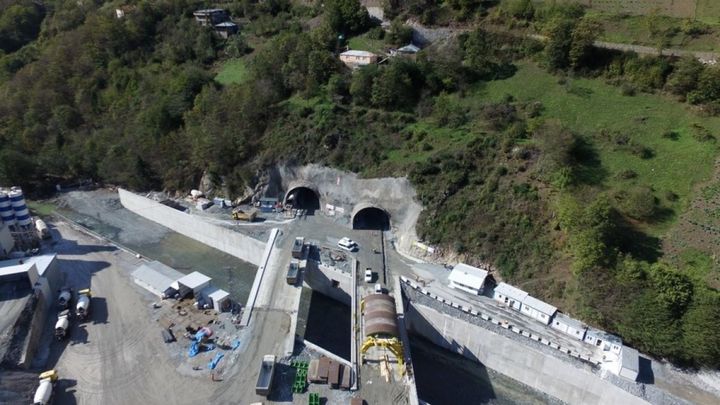 Zigana Tüneli'nde sona gelindi