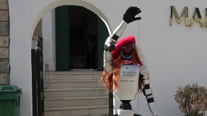 Bursa'da bir güzellik merkezi işçi olarak Çin'den robot getirtti