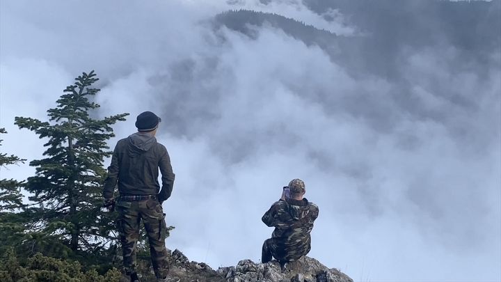 Türkeli Kanyonu’nun sisli manzarası görsel şölen sundu