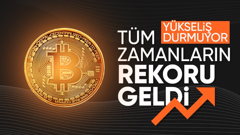 Bitcoin'den yeni rekor! 100 bin dolara yaklaştı