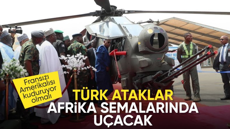 Nijerya'ya 2 T-129 ATAK helikopterleri teslim edildi