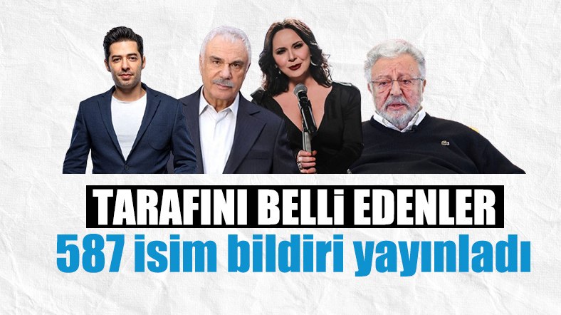 Son dakika: 587 isimden Ekrem İmamoğlu'na destek bildirisi