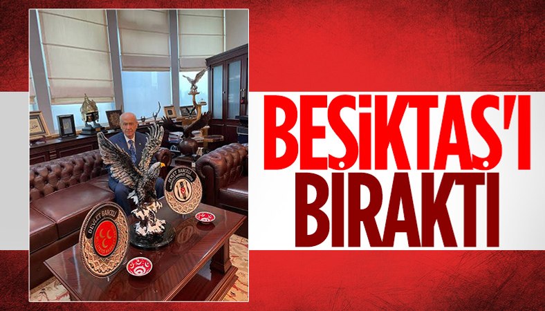 Devlet Bahçeli, Beşiktaş üyeliğinden ayrıldı