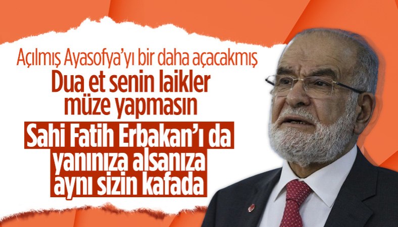 Temel Karamollaoğlu'ndan 'Ayasofya' mesajı