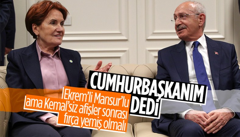 Meral Akşener'den Kemal Kılıçdaroğlu'na: Cumhurbaşkanım siz buyurun