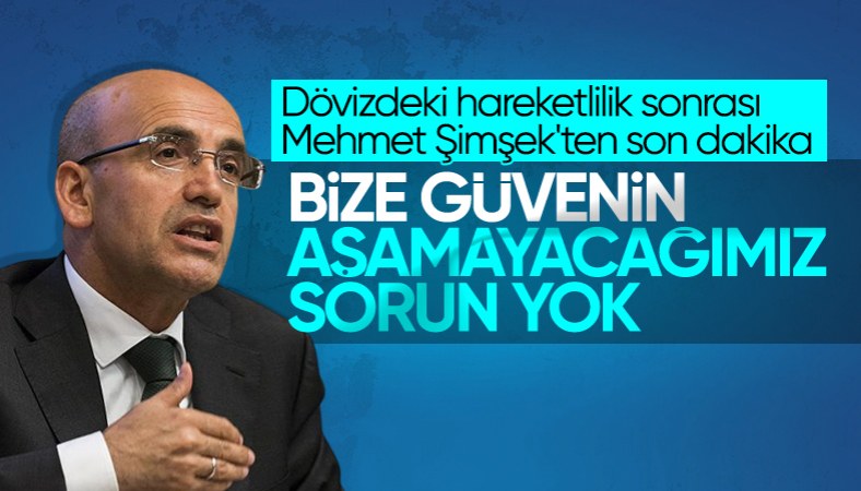 Mehmet Şimşek'ten ekonomi mesajı