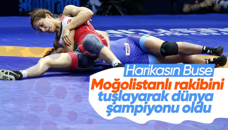 Buse Tosun Çavuşoğlu, dünya şampiyonu oldu