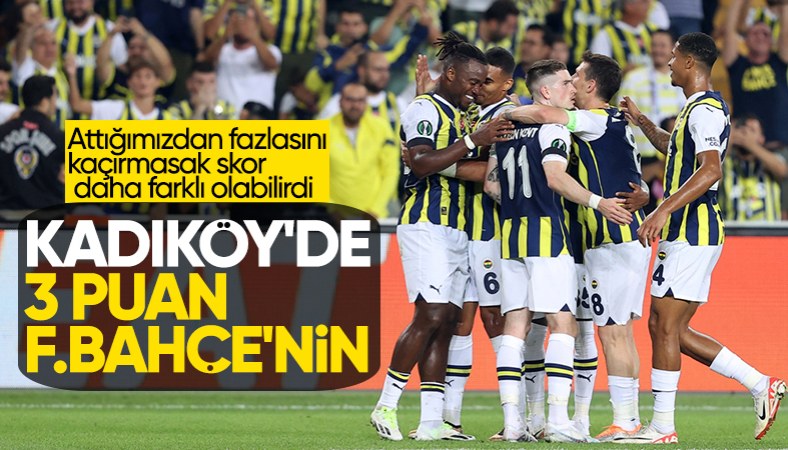 Fenerbahçe evinde Nordsjaelland'ı yendi