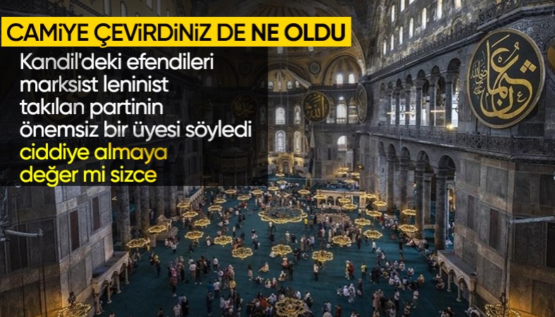 HDP’li Nesimi Aday'dan Ayasofya'nın camiye çevrilmesine ilişkin hadsiz sözler