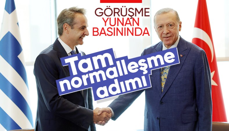 Yunan basını, Erdoğan - Miçotakis görüşmesini analiz etti: Olumlu iklim için güçlü istek var