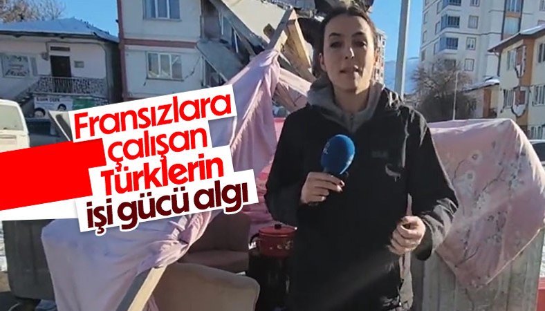 Euronews muhabirinin 'çadır yok' algısı